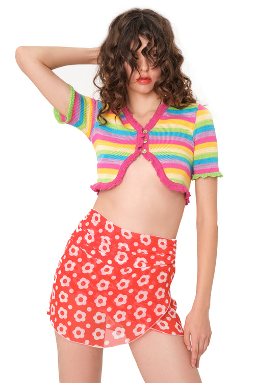 'Sweet 16' knitted top