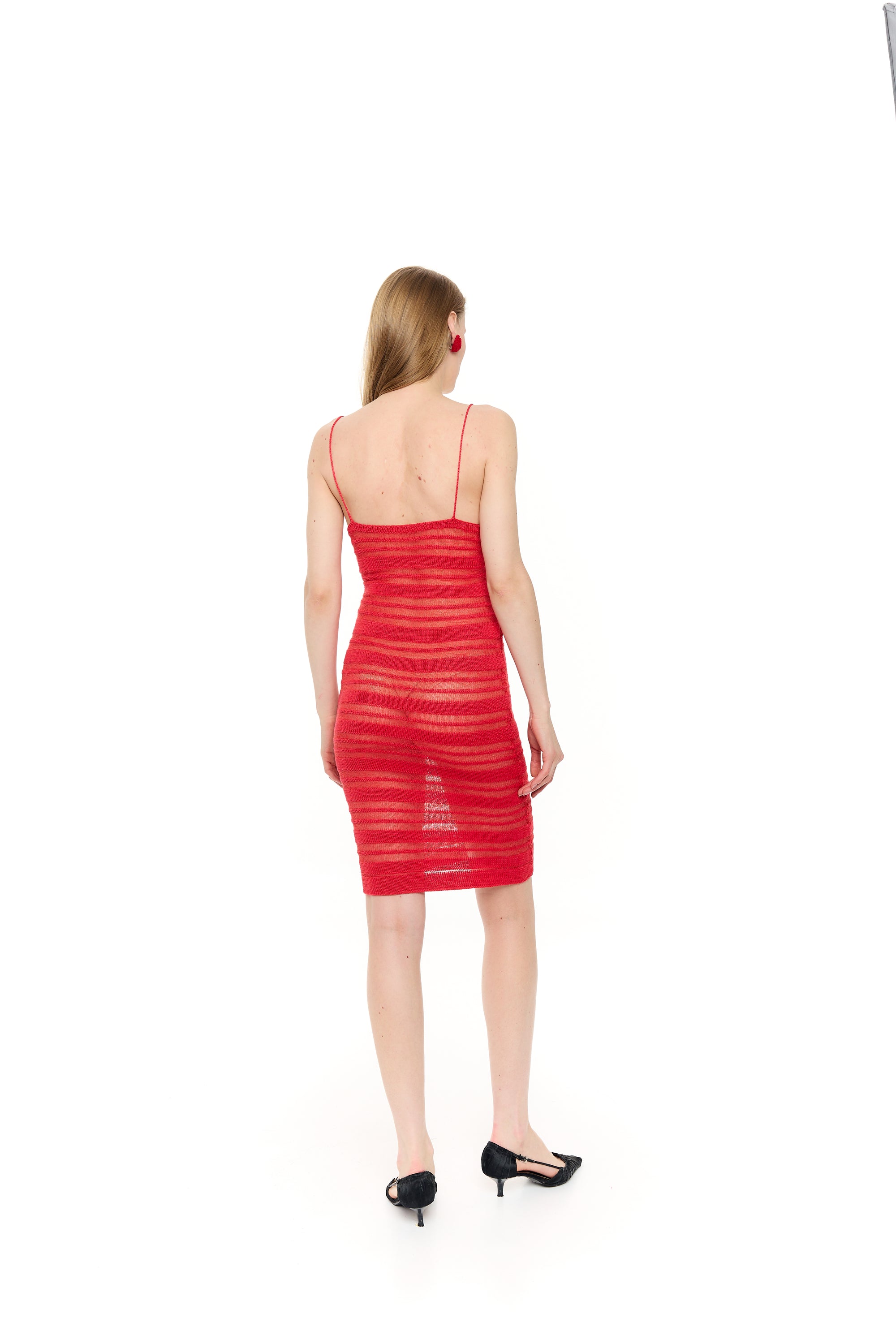 ‘Sour candy' knitted dress